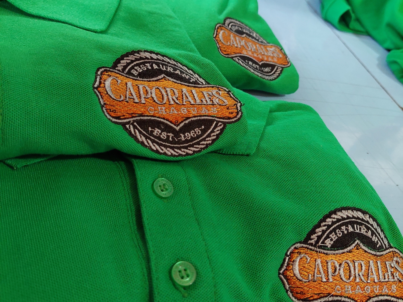 Gorras y prendas personalizadas con bordado